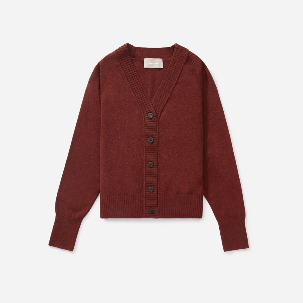 Everlane Recashmere Varsity Cardigan